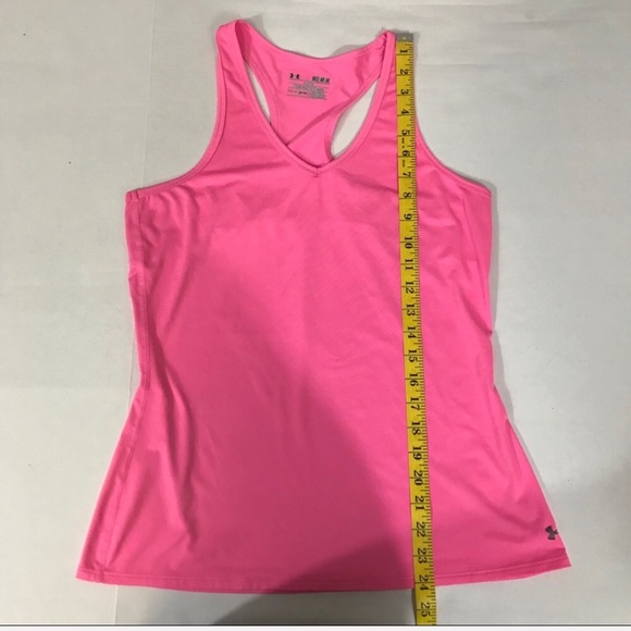 SOLD Under Armour Pink Athletic Racerback Tank - Picture 5 of 7